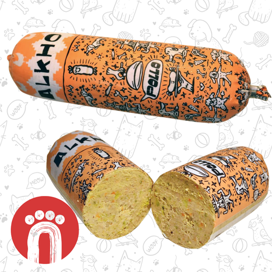 PACK 3,6kg  RECETA COCIDA POLLO PERROS ALKHO